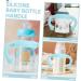 Abaodam 4 Pcs Bottle Handle Bottle Accessories Milk Bottle Accessories Grip Feeder 14.00X5.00X5.00CMx2pcs Sky-bluex2pcs - Buy Online on GoSupps.com