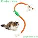 Fadcaer Cat Toy Bite Rope Cat Chewing Toy Interactive Cat Toy Bite Resistant Teasing Toy for Cats Kittens Cotton Rope Kitten Toys Pet Supplies for Teeth Cleaning and Stress Release(Green-Bell) - Buy Online on GoSupps.com