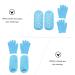 Healeved Moisturizing Gloves Cracked Skin Socks Moisturizing Toe Socks Heal Gloves Womens Socks Hosiery Moisturizing Socks Silicone Gel Cracked Skin Gloves Gel Heel Sleeves Spa - Buy Online on GoSupps.com