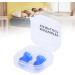 Ear Plugs for Swimming - Waterproof Silicone Noise Reduction Earplugs (2pcs Blue) - Perfect for Swimming & Flying - Protective Case Included - Buy Online on GoSupps.com