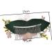 FRCOLOR 1PC Brides Hair Comb Hair Comb for Bride Hair Comb Clip Floral Hair Comb Bridal Headdress Hair Pin Wedding Hair Decoration Tiara Hair Fork Leaves Comb the flowers hair accessories - Buy Online on GoSupps.com