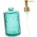 3oz Cucumber Glass Lotion Bottle with Lid - Travel-Ready Storage Container & Dispenser for Soap | Ideal for Bathroom Use - Buy Online on GoSupps.com