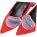 FRCOLOR 3 Pairs High Heel Insoles - Gel Bunion Pads & Reflexology Silicone Half Insoles for Comfort - Shop Internationally - Buy Online on GoSupps.com