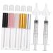 Didiseaon 6 Sets Eye Mascara Tube Refillable Eyelash Tube Lash Md Serum Cosmetic Plastic Travel Storage Bottle