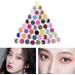 Nail Glitter 45 Colors Nail Glitter Flakes Art Pigment Dust Powder for Face Body Eye Nail glitter - Buy Online on GoSupps.com