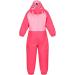 Regatta Children's Mudplay III Waterproof Insulated All-in-One Suit - Size 12-18 Geranium/Pink Blossom - Buy Online on GoSupps.com
