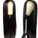 Tixiyu Straight Human Hair Wigs Lace Front Human Hair Wigs for Women Heat Resistant Fiber (22 inches)