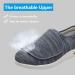 Women's Arch Support Walking Shoes with Adjustable Closure - Extra Wide Width Orthopedic Sneakers for Diabetic Foot Pain Relief | 8 Wide Gray - Buy Online on GoSupps.com