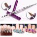 Kalolary 3PCs Acrylic Nail Brushes - Perfect Gel Nail Art & Design Accessories for Professional Nail Care - Buy Online on GoSupps.com