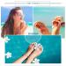 Uranian Rhinestone Glossy Red Press on Toesnails - 24pcs Full Cover False Toe Nails for Women and Girls - Buy Online on GoSupps.com