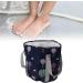 Aoveew Collapsible Foot Bath Basin Portable and Lightweight Foot Soaking Tub for Relaxation (Navy Blue) - Buy Online on GoSupps.com