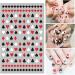 Poker Nail Art Stickers Decals - 3D Card Designs for Acrylic Nails (8 Sheets) - Buy Online on GoSupps.com