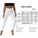 HOTSTUDIO White X-Large Yoga Pants with Pockets | High Waisted Workout Leggings for Women | Tummy Control Athletic Gym Leggings - Buy Online on GoSupps.com