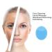 Silicone Face Scrubber 2 Pack in Rose Pink and Blue - Facial Cleansing Pad for Exfoliation, Pore Cleansing, and Blackhead Removal - Great Gift for Girls - Buy Online on GoSupps.com