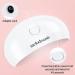 Melodysusie Mini Pocket UV LED Nail Lamp - Portable Gel Nail Light for Fast Curing | 2 Timers, Manicure Nail Dryer for Home & Travel - White - Buy Online on GoSupps.com