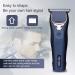 Professional Cordless Hair Clipper - Powerful Electric Trimmer for Haircuts | Barber Styling Tool - Buy Online on GoSupps.com