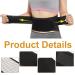 Tnsray Back Bandage - Relief & Support for Men & Women | Breathable Back Belt Heat Therapy & Lumbar Support (110cm) - Buy Online on GoSupps.com