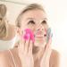 Silicone Face Scrubber 2 Pack in Rose Pink and Blue - Facial Cleansing Pad for Exfoliation, Pore Cleansing, and Blackhead Removal - Great Gift for Girls - Buy Online on GoSupps.com