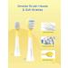FOSOO Kids Electric Toothbrush Heads - Smaller Head & Soft Bristles (Ages 3+) - 4 Pack - Buy Online on GoSupps.com