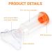 Handheld Spacer for Kids & Adults with Child & Adult Mask - Orange - Buy Online on GoSupps.com