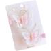 Muloo 2pieceS Girls Hair Clip Embroidery Butterfly Hairpins Elegant Hairstyle Accessories Bows Hair Barrettes Children Headdress Hair Clip Yellow - Buy Online on GoSupps.com
