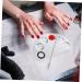 Buy Ipetboom 2 Stainless Steel Makeup Nail Art Tool Set | Professional Makeup Spatula & Manicure Accessories - International Shipping Available - Buy Online on GoSupps.com