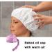 Hair Steamer for Conditioning Soft for Conditioning | Hair Conditioning Avoid Electric Scald Burn for Dyed Curly Straight Hair Dryer Hondony Pink - Buy Online on GoSupps.com