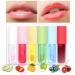 Buy Color Changing Fruit Flavour Lip Glaze - Nourishing 6-Pack Natural Lip Balm | Best Lip Care Gloss Online - Buy Online on GoSupps.com