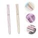 NOLITOY Double Ended Lip Brush Set - 4 Pcs Makeup Brushes for Women - Essential Concealer & Lipstick Tools - Assorted Colors - Buy Online on GoSupps.com