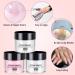 Acrylic Nail Kit - Powder & Liquid Set for Beginners | Pink, White & Clear Acrylics - Buy Online on GoSupps.com