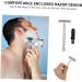 Angoily Manual Safety Razor for Men - Rustproof Double-Edged Single Blade Shaving Razor - Zinc Alloy 10.3x4cm - Eco-Friendly & Durable - Buy Online on GoSupps.com
