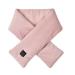 QRONCES USB neck heating pad Heated neck wrap for the neck relief electrical scarf thermo neck bandage for stiffness relief rose