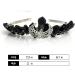 JPXH Raw Quartz Crystal Mermaid Moon Tiara Headband for Women - Witch Halloween Black - Buy Online on GoSupps.com