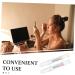 Baluue Perm Mascara Brush Lip Balm Applicator Cream Eyeshadow Brush Small Eyeshadow Brush Eye Cream Plastic - Buy Online on GoSupps.com