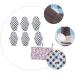 Set of 8 Reusable Menstrual Pads | Washable Aunt Towel & Incontinence Pads | Cloth Menstrual Pad Inserts | Eco-Friendly Menstrual Napkins - Buy Online on GoSupps.com