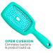 Curl Keeper Flexy Brush - Turquoise | Detangle & Clump Curls - Buy Online on GoSupps.com