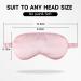 Silk Sleep Mask Bundle - Ultra Soft Eye Cover for Men and Women | 2 Pack - Buy Online on GoSupps.com