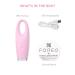 Buy FOREO IRIS 2 Eye Massager - Dark Circle & Eye Bag Remover | Enhanced Absorption & Anti-Wrinkle | 2-Year Warranty - Pearl Pink - Buy Online on GoSupps.com