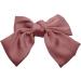 Topkids Accessories Satin Hair Bow Clip Barrette Cute Hair Styling Ribbon Bow Accessory on a Barrette Clip Bows for Girls Kids Women Ladies for Wedding Festival Holiday (15cm Pink) - Buy Online on GoSupps.com