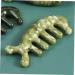 Moluckfu Jade Massage Comb | Premium Body & Scalp Massager | Handcrafted Jade Massage Device for Relaxation - Buy Online on GoSupps.com