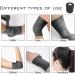 Prewrap Athletic Tape Set of 4 - Black Sports Bandage for Ankle Knee & Wrists | Ideal Grip Tape for Hockey & Sports - Buy Online on GoSupps.com