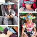 ZYNQACC Baby Car Seat Head Support 2PCS - Toddler Safety Sleep Nap Aid Positioner Strap Belt for Kids (Blue) - Buy Online on GoSupps.com