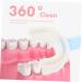 Foytoki 3-Piece Silicone Toothbrush Set for Kids | Manual Mouth Cleaning Tool | Gentle Tooth Cleaning Brush - Buy Online on GoSupps.com