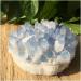 Natural Crystal Rough 1pc Natural Blue Crystals Quartz Freeform Stones Room Home Office Aquarium Decoration Accessories Gemstone Beautiful (Size : 500-550g) (Size : 500-550g) - Buy Online on GoSupps.com