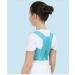 Adjustable Posture Corrector Back Support Belt Orthopedic Corset For Spine Back Lumbar Shoulder Braces Health Blue L