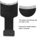 Hair Dyeing Brush Highlight Board Prevent Hair Stain Lightweight Scalp-Friendly with Ergonomic Handle for Home and Salon Use (Black) - Buy Online on GoSupps.com