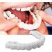 WTTFC 4 Pairs Cosmetic Dentures - Natural Tone Instant Veneers for Men & Women | Upper & Lower False Teeth - Dental Silicone Temporary Prosthesis - Buy Online on GoSupps.com
