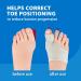 Diosky Bunion Relief & Toe Corrector - 2 Pairs of Big Toe Straighteners for Men & Women | Hallux Valgus Fix Pads - Buy Online on GoSupps.com