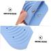 Heat Resistant Hair Curler & Flat Iron Holder Bag | Insulation Pouch for Travel & Storage | 20x10cm Blue - Buy Online on GoSupps.com
