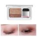 Eyeshadow Lazy Double Colors Glitter Eyeshadow Waterproof Long Lasting for Beginner Colorful Beauty products